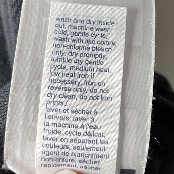 TOMMY HILFIGER Shirt Mens Medium M Black Graphic Logo Spellout Short Sleeve - Picture 8 of 8